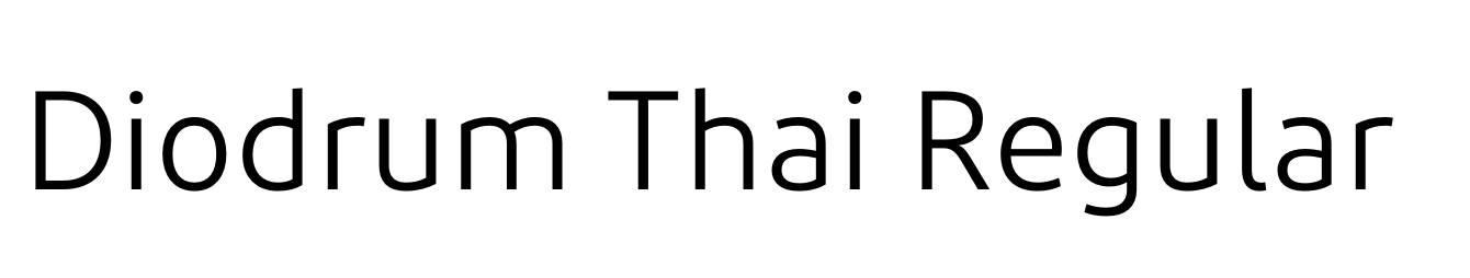 Diodrum Thai Regular